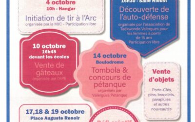 OCTOBRE ROSE : Programme des animations