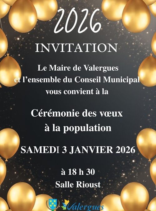 Cérémonie des vœux 2026