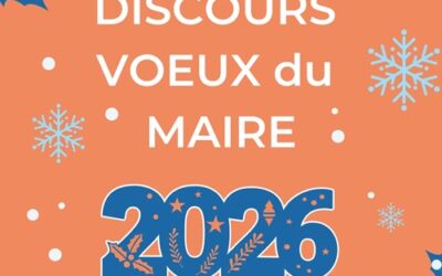 Discours des vœux du Maire – 3 janvier 2026