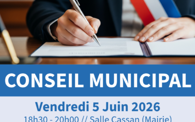 Conseil Municipal de Juin