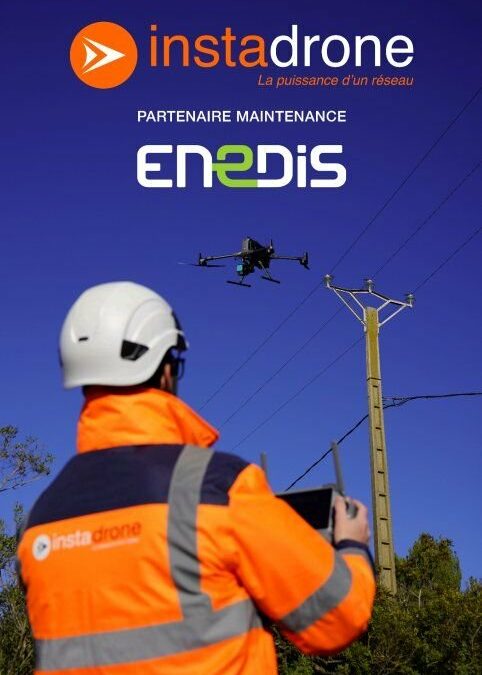 Inspection du réseau électrique par drone