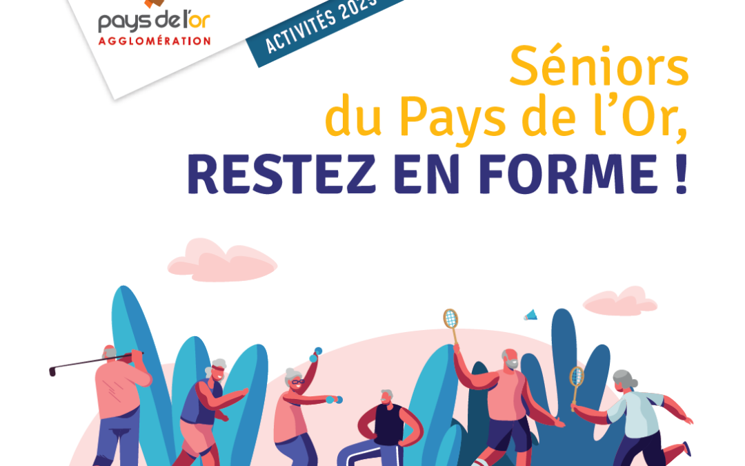 Gardez la forme avec le programme Sport Séniors 2026-2027